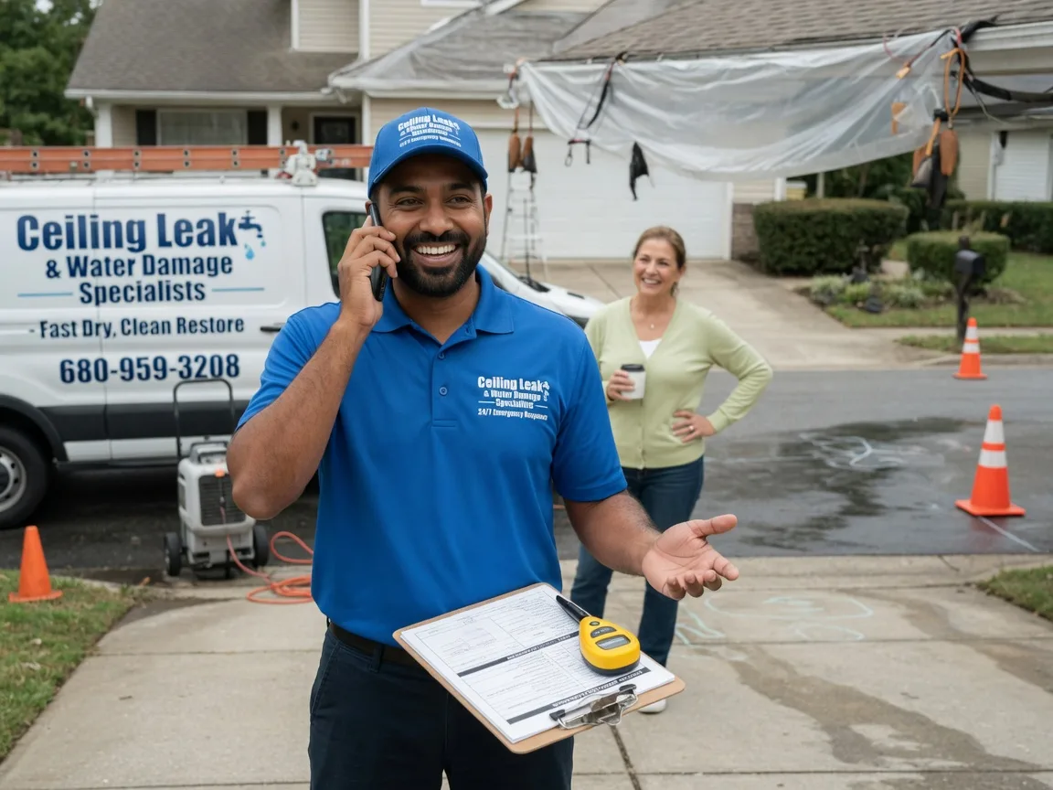 Ceiling Leak Cleanup Edinburg, IL FAQs